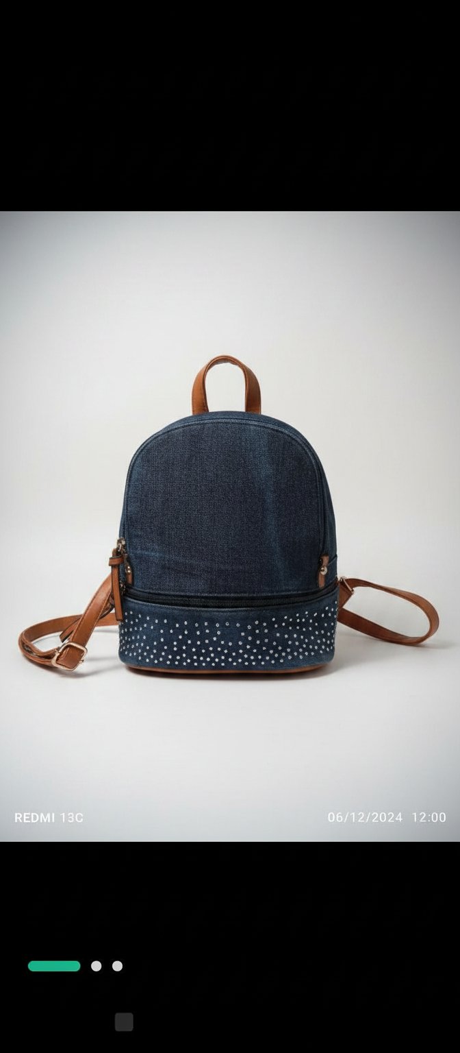 Sac à dos jeans