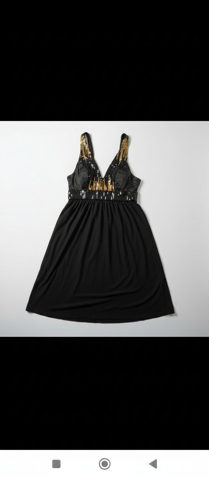 Robe soirée pailleté 