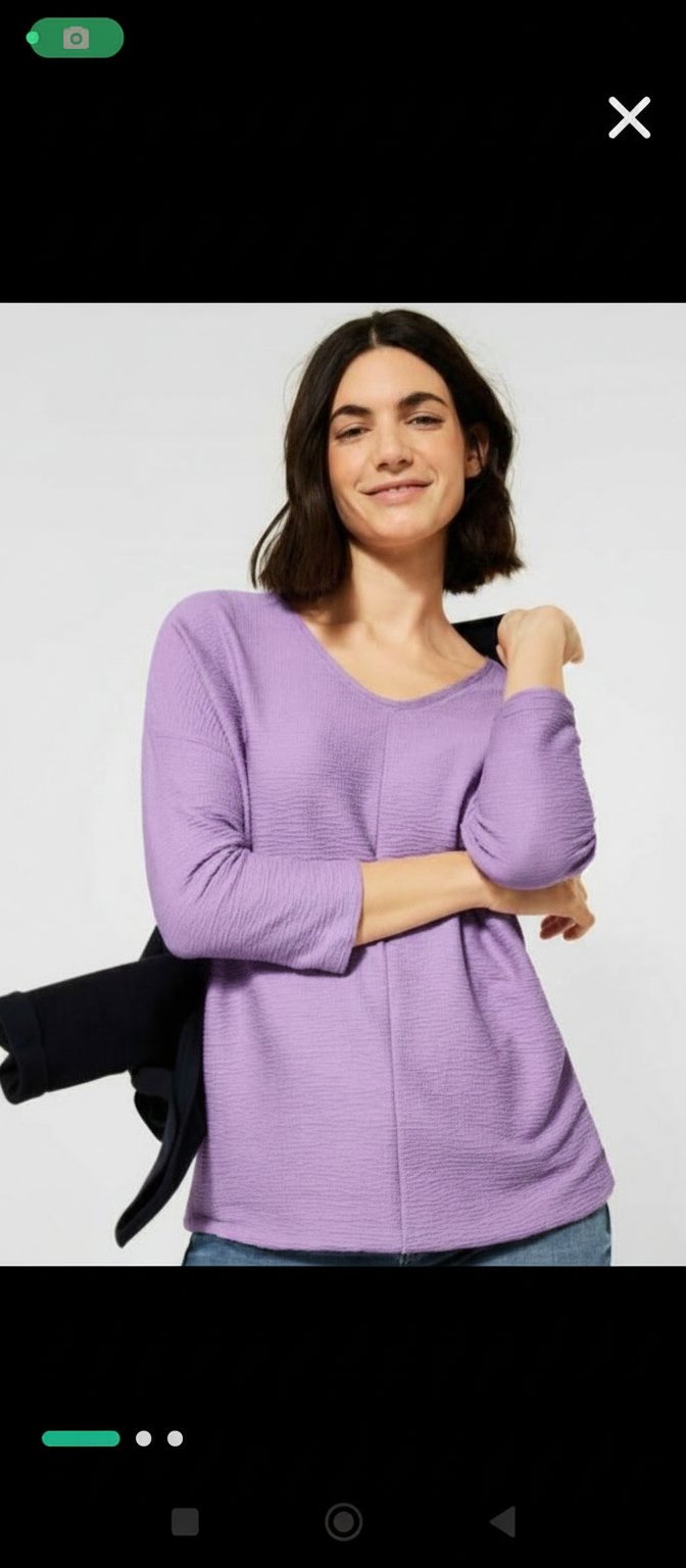 Pull tendance violet 
