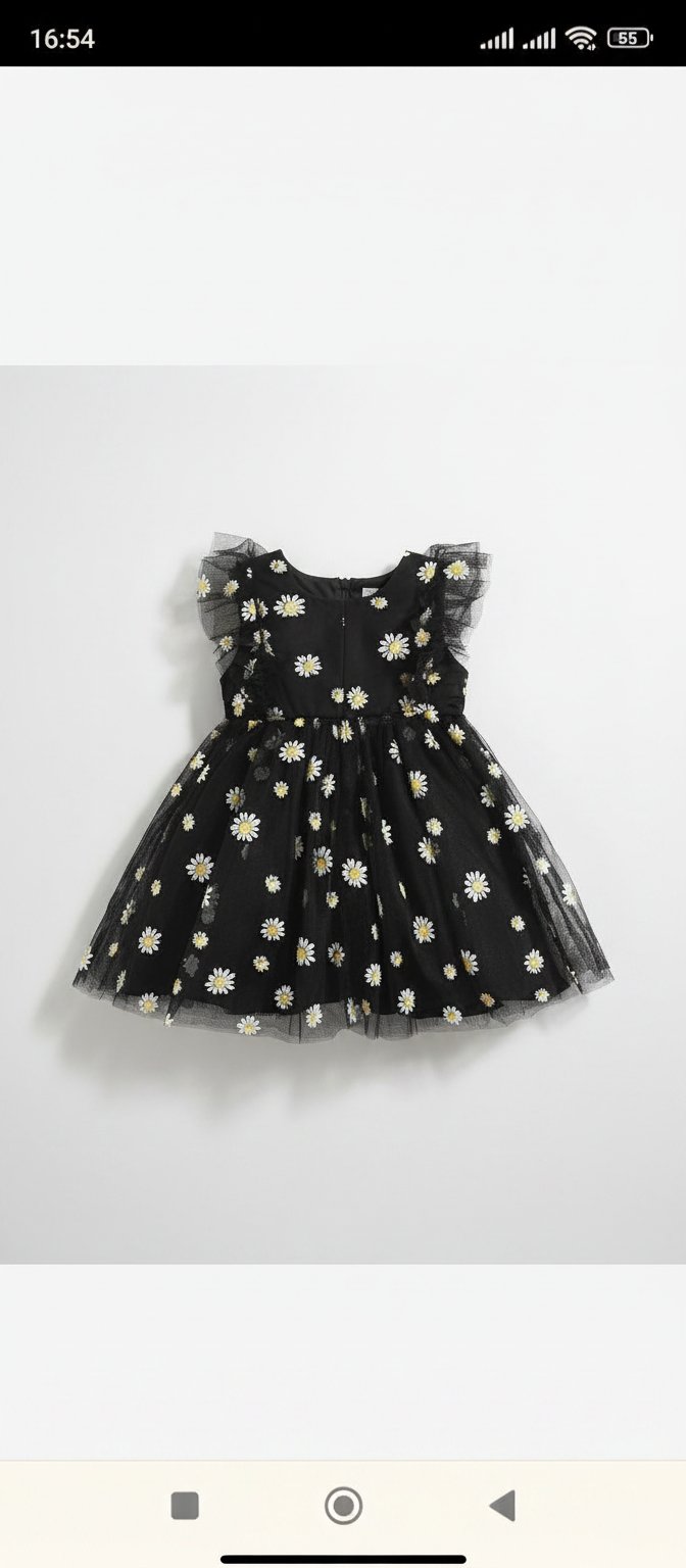 Robe noir dentelle 