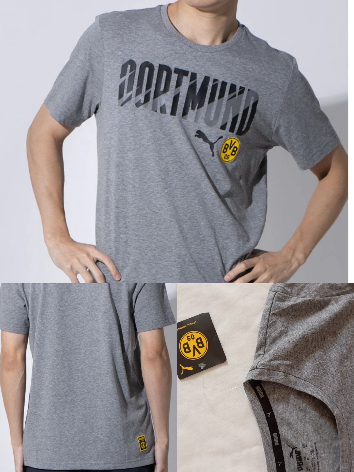 T-shirt BVB avec étiquettes 