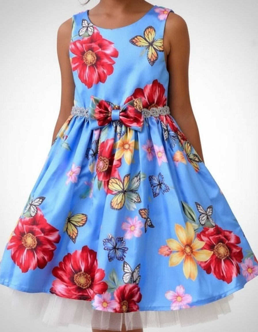 Robe princesse bleu