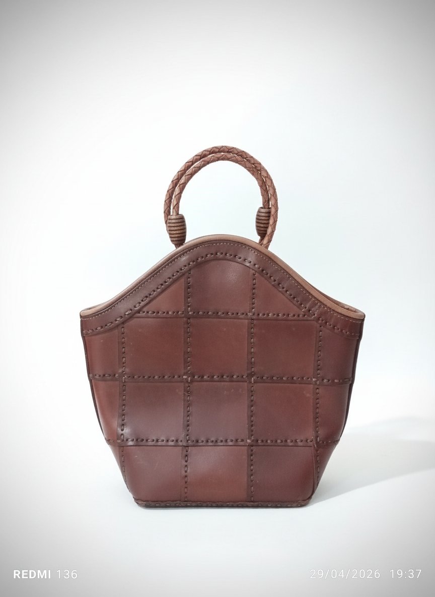 Vintage  ellipi sac à dos et sac à main en cuir