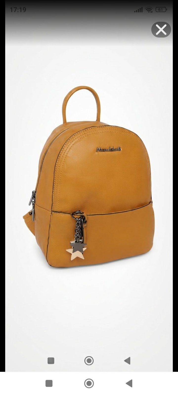 Sac à dos marina galanti 