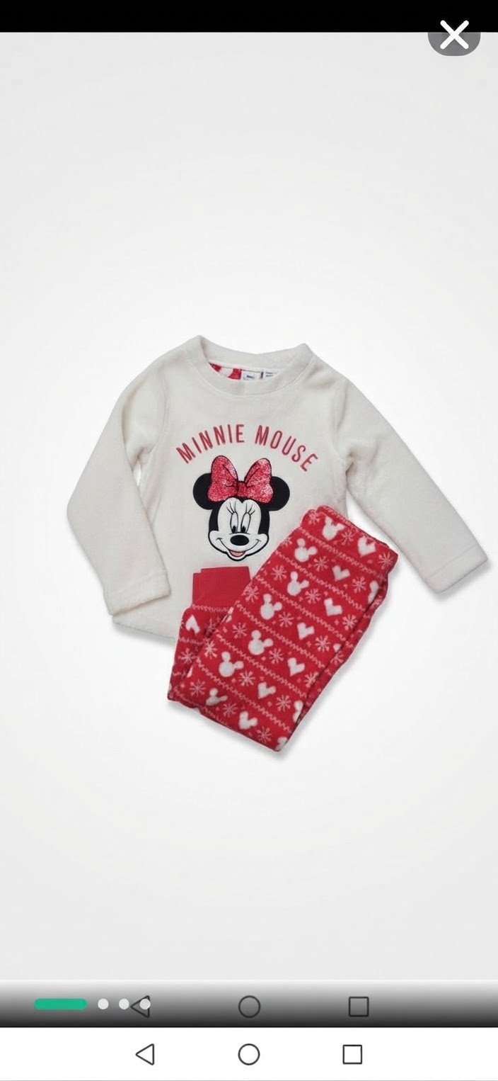 Pyjama polaire fillette Disney taille 4 ans