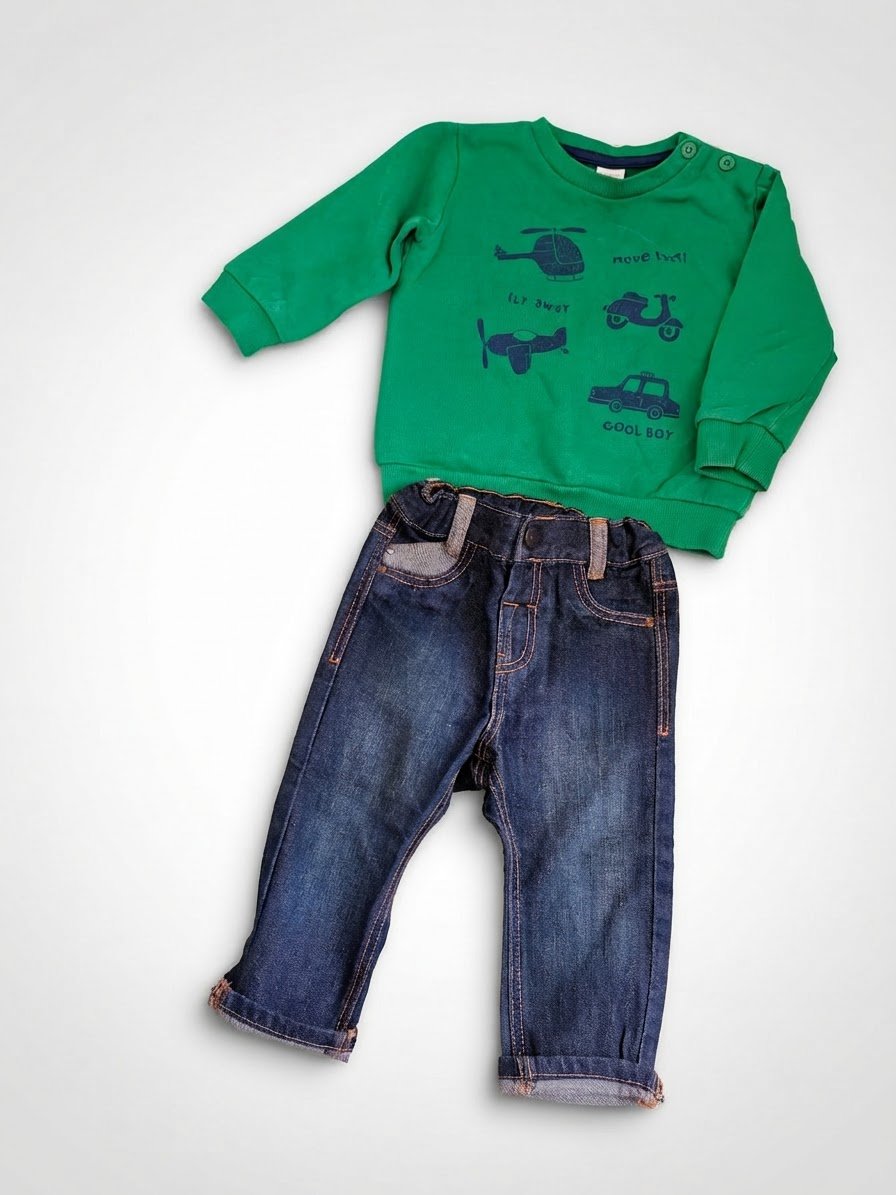 Ensemble bébé garçon taille 9 mois