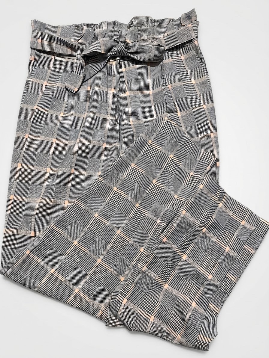 Pantalon à carreaux