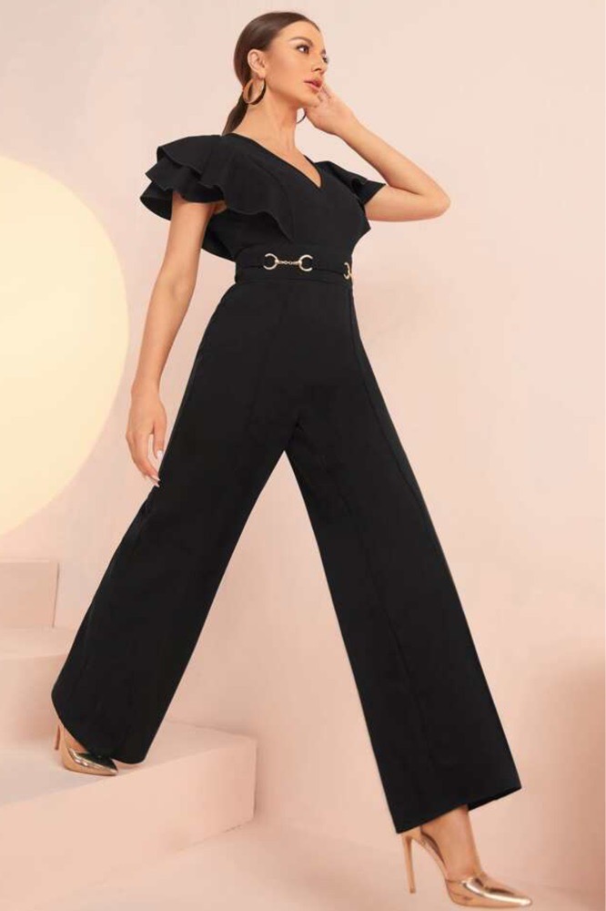   jumpsuit noir tlabess 42/44/46