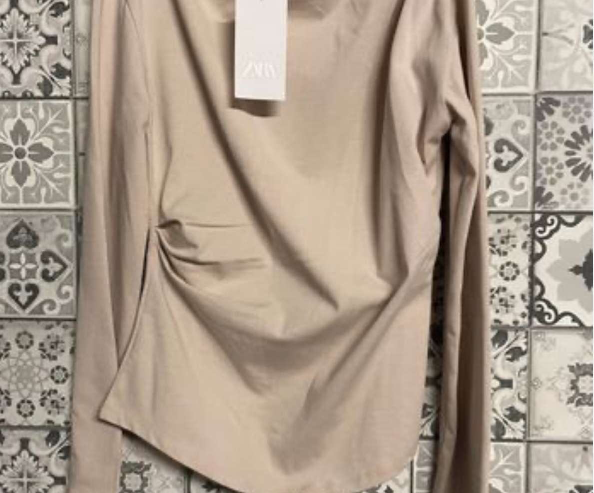 Pull zara beige
