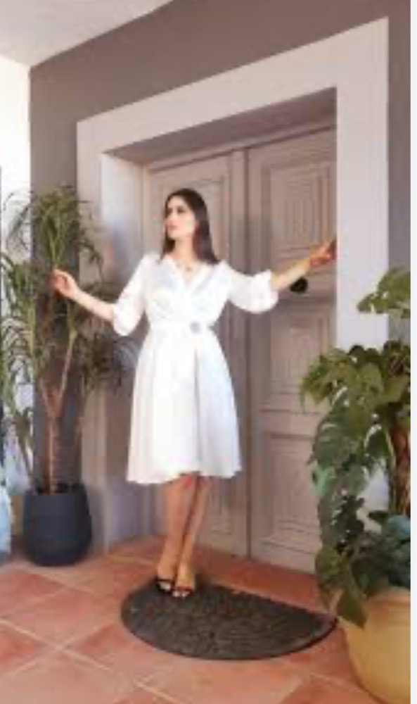 Robe blanche