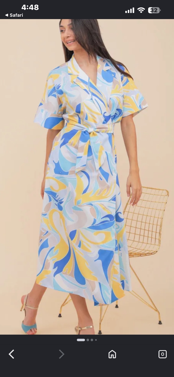 Robe midi  avec poche