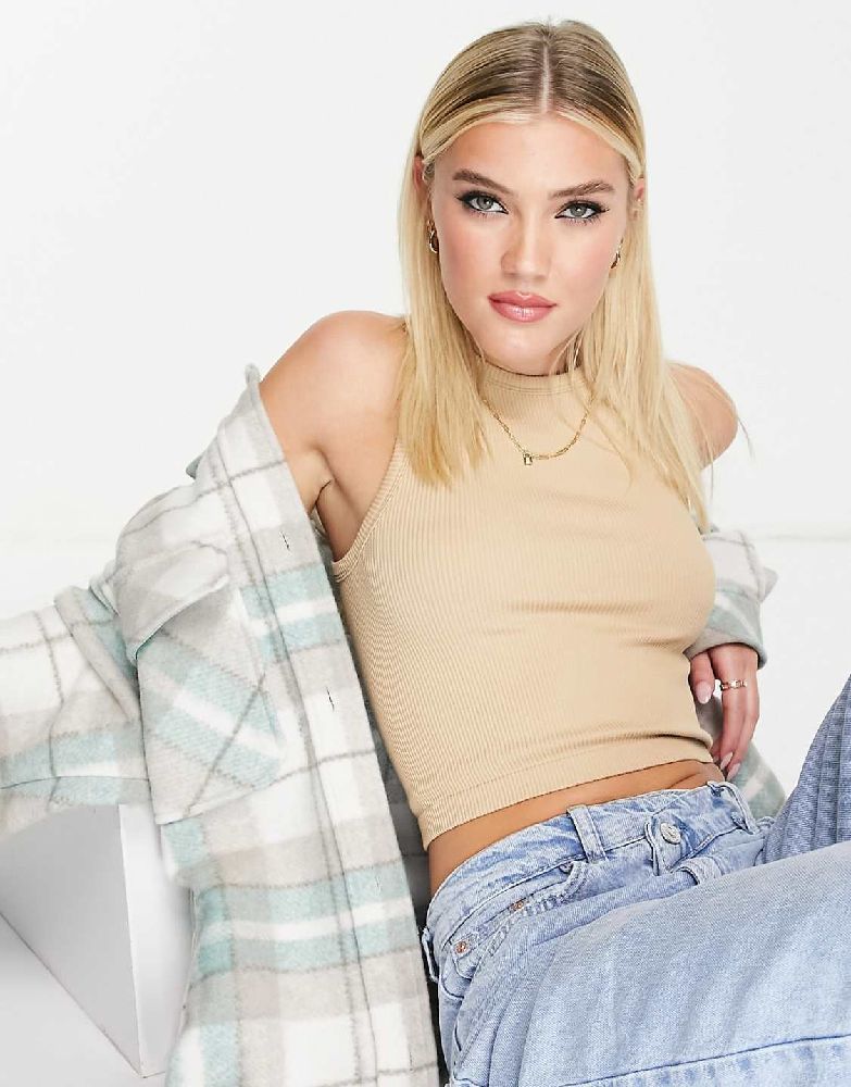 Crop top stradivarius 