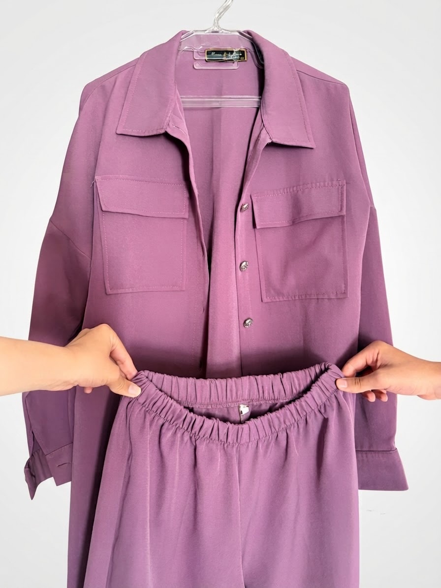 Ensemble veste + pantalon 💜
