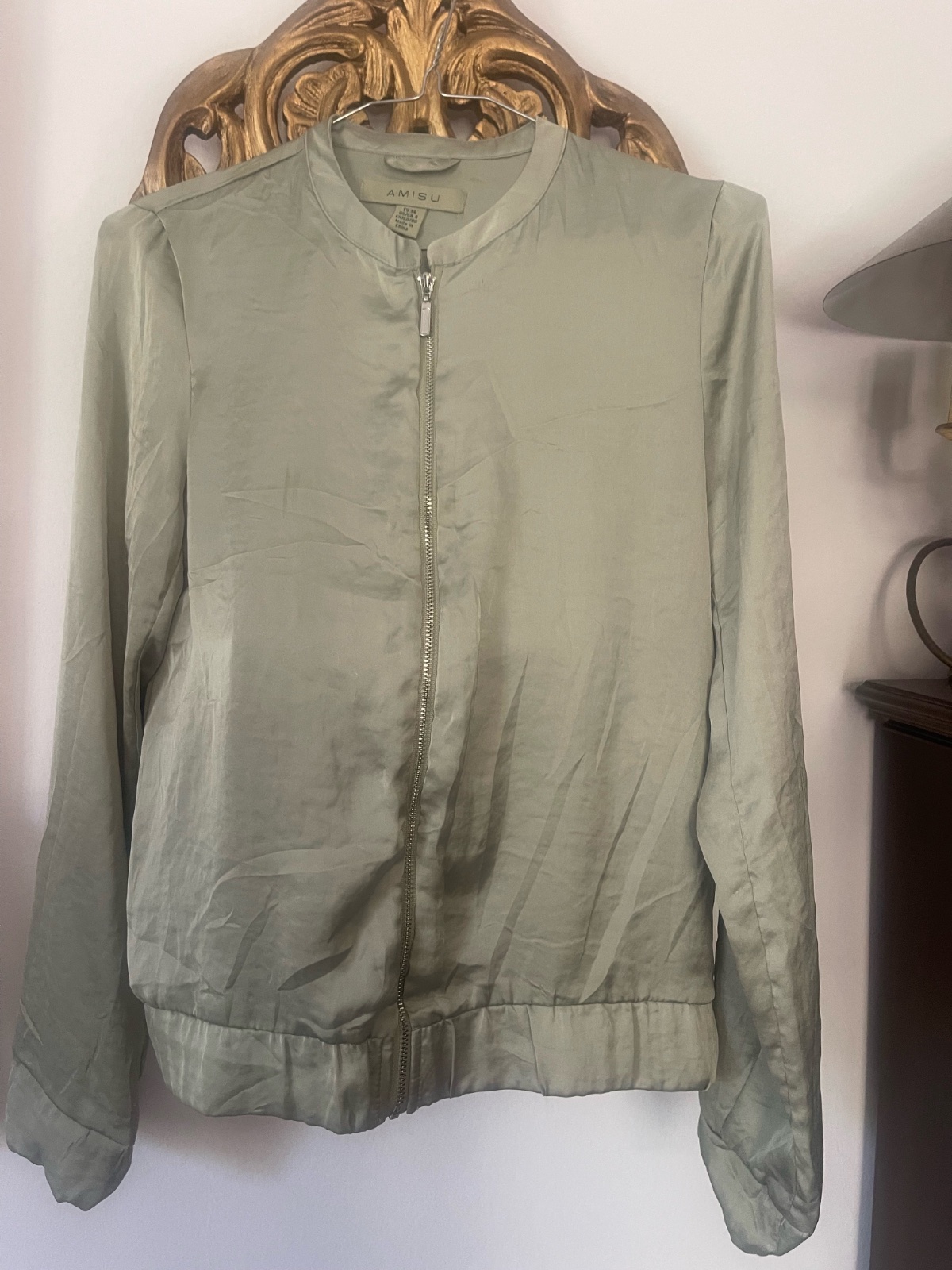 Blouson en satin