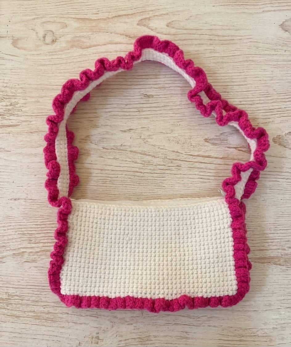 Sac à main en crochet 