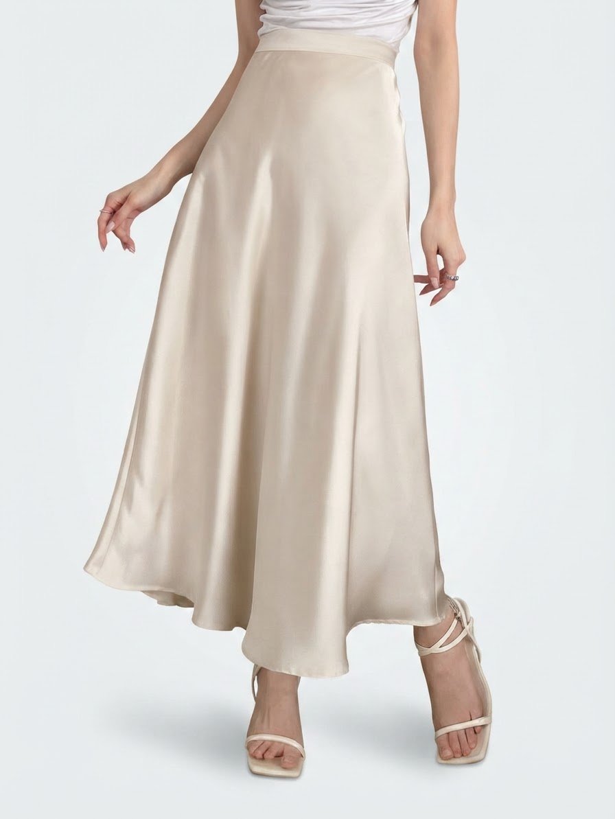 Jupe satin