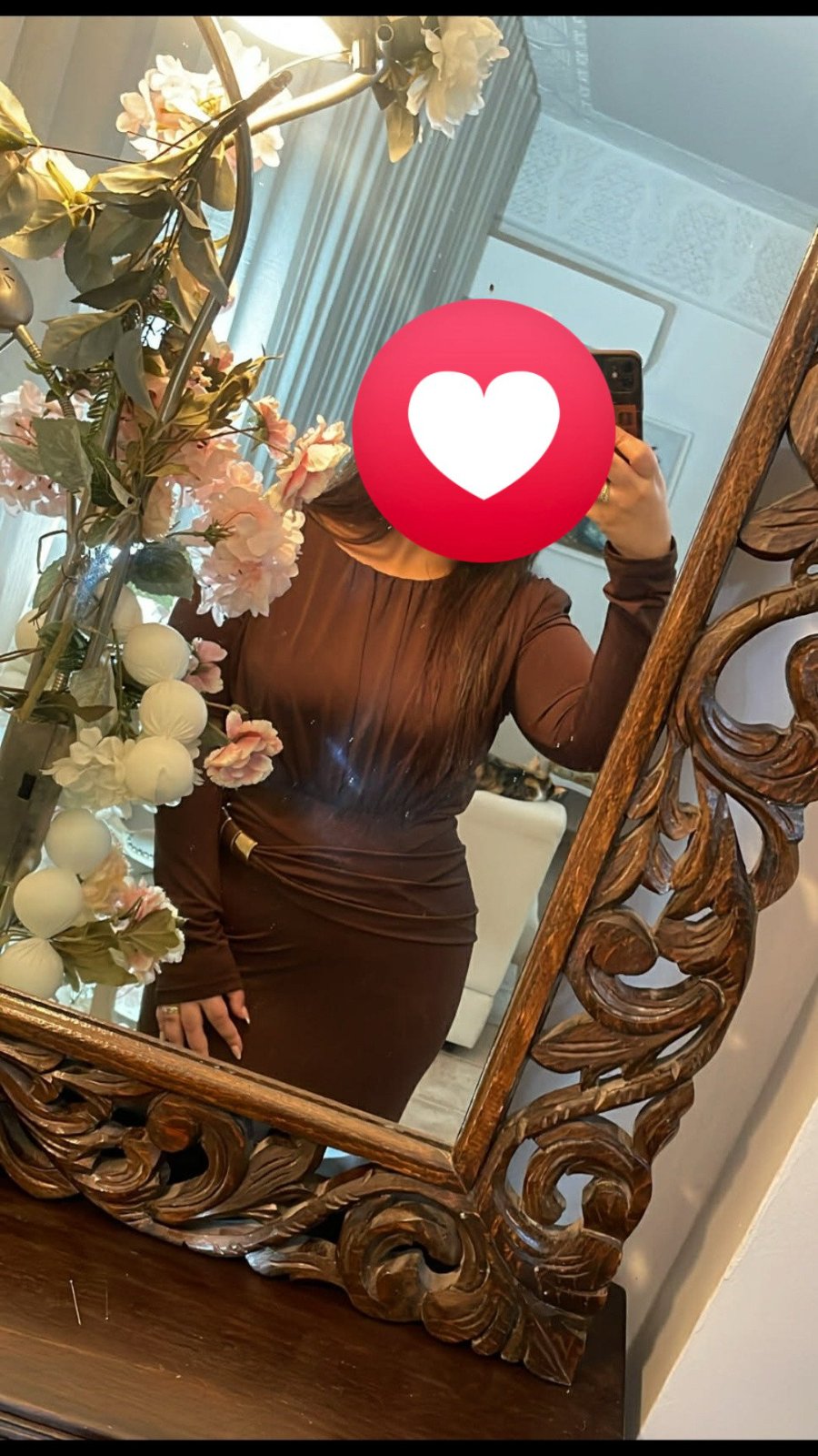 Robe marron