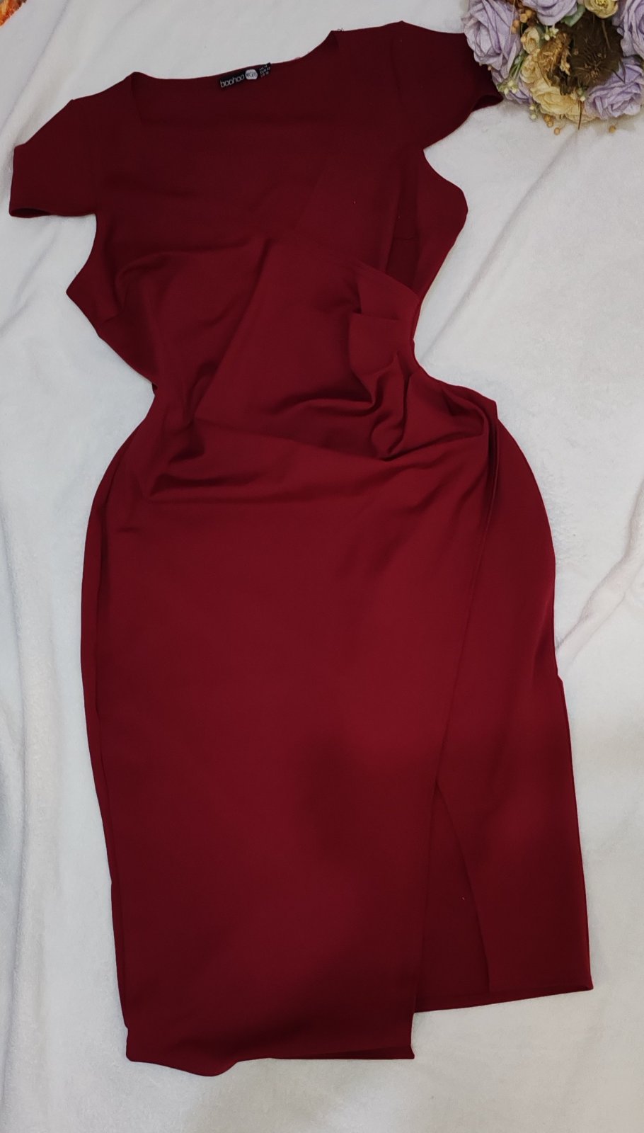 Robe burgundy 