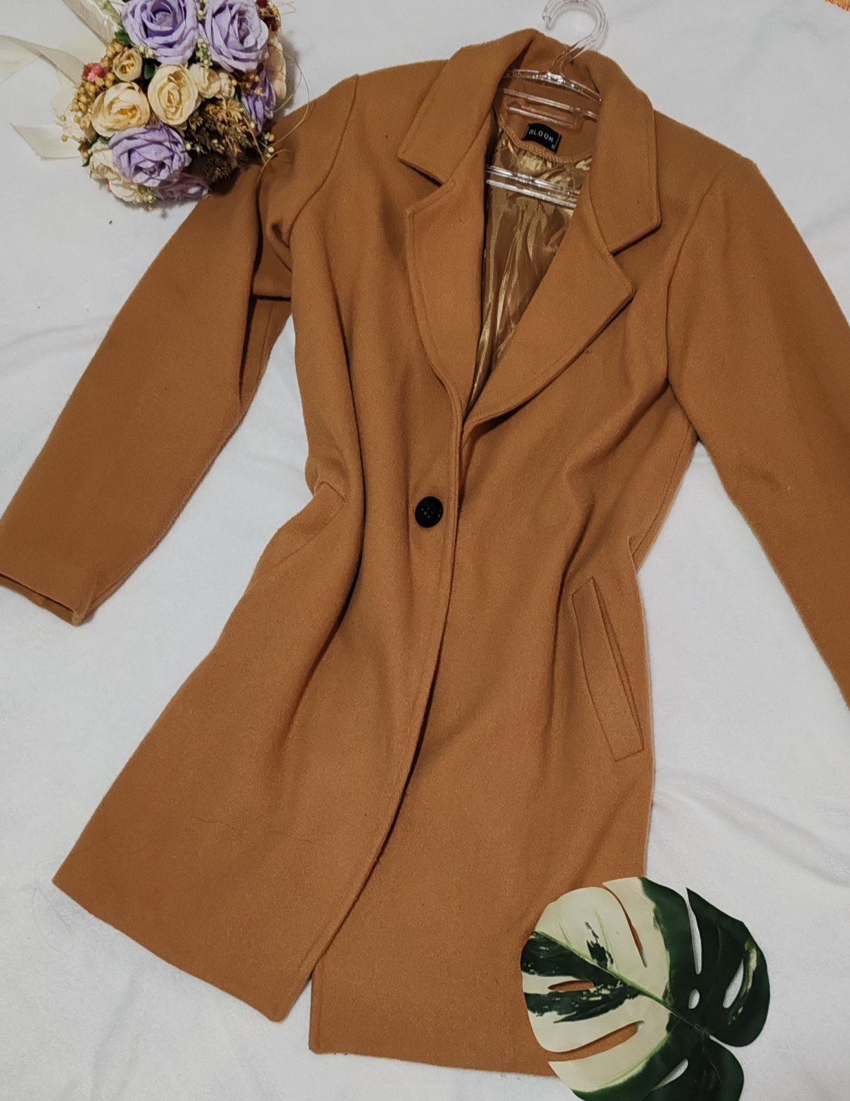 Manteau camel