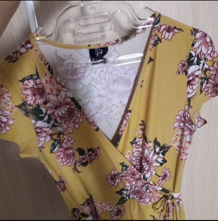 Robe cotton porte.feuille