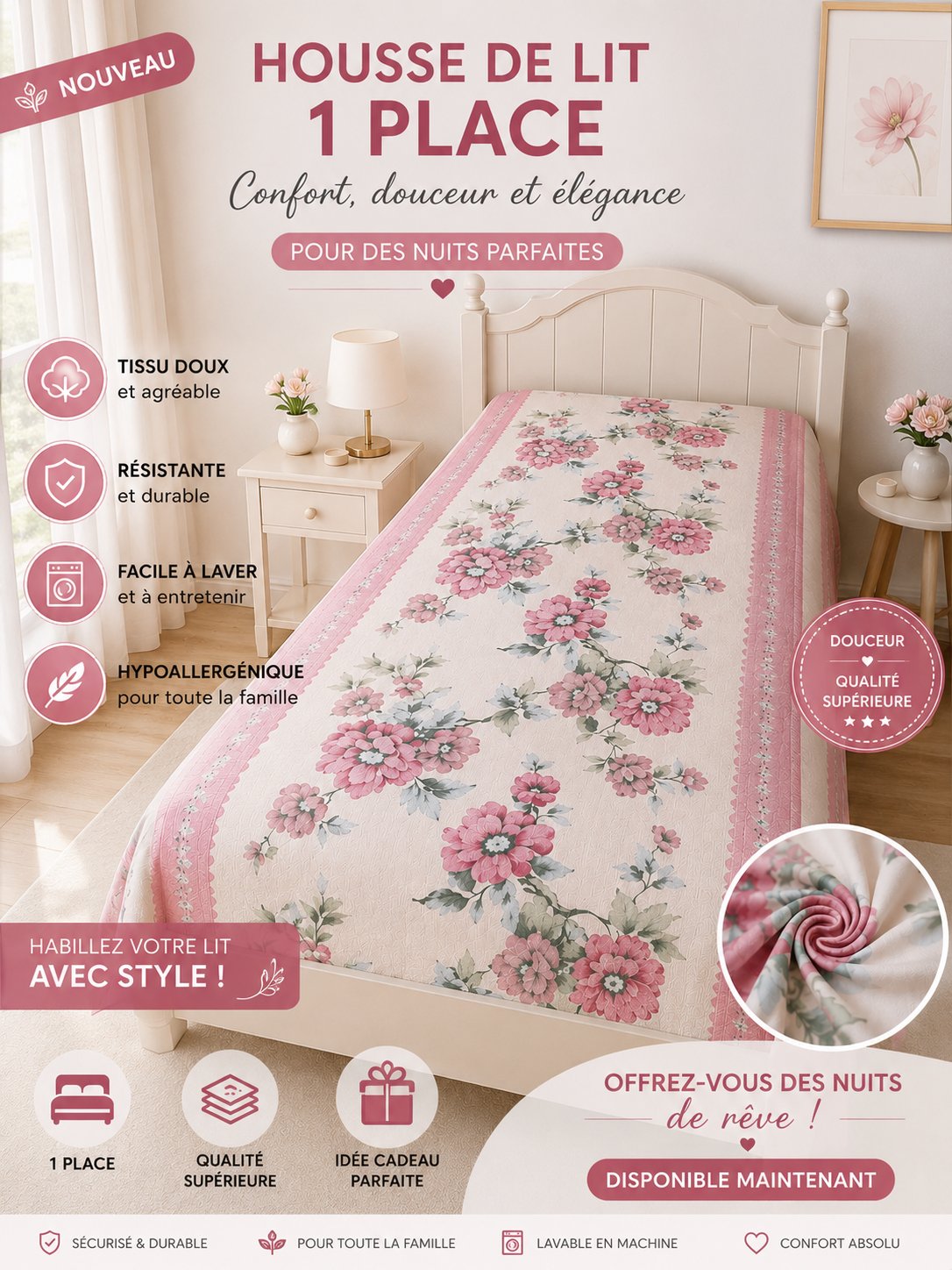 Housse matelas 