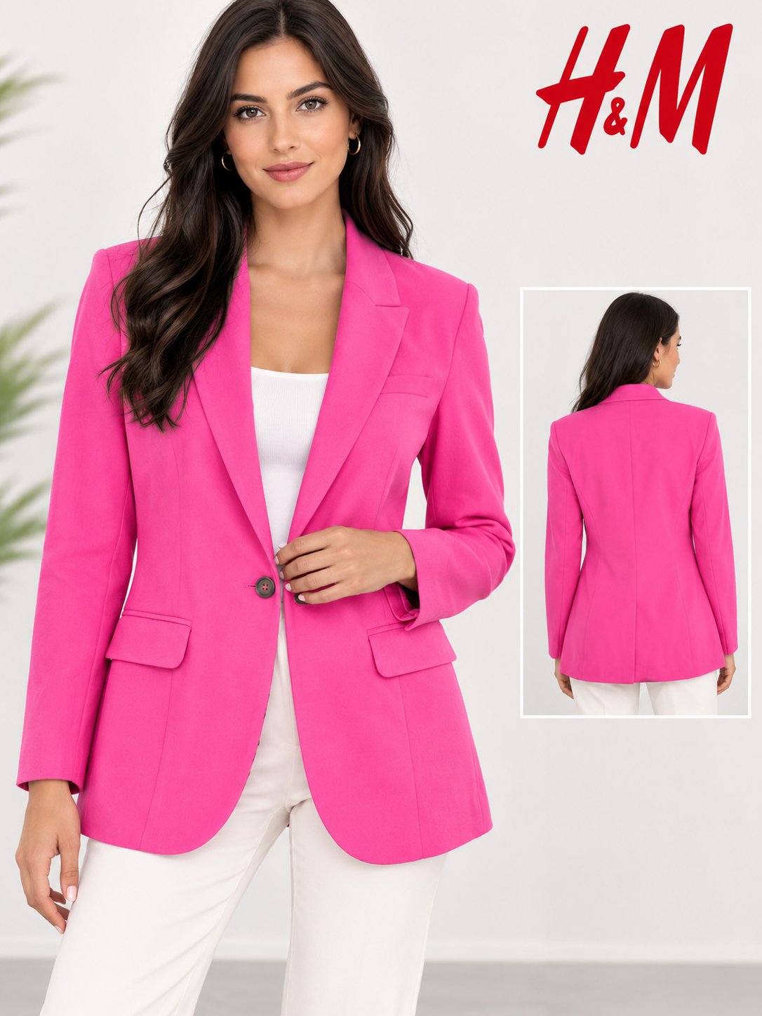 Veste rose HM taille 40