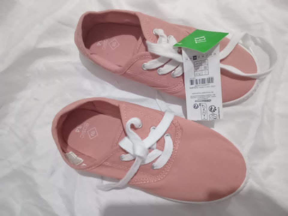 Chaussure fille rose 