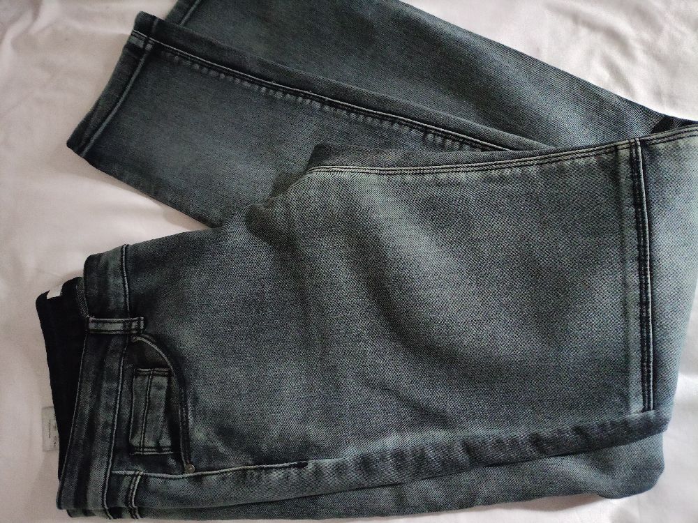 Pantalon jean  gris foncé 