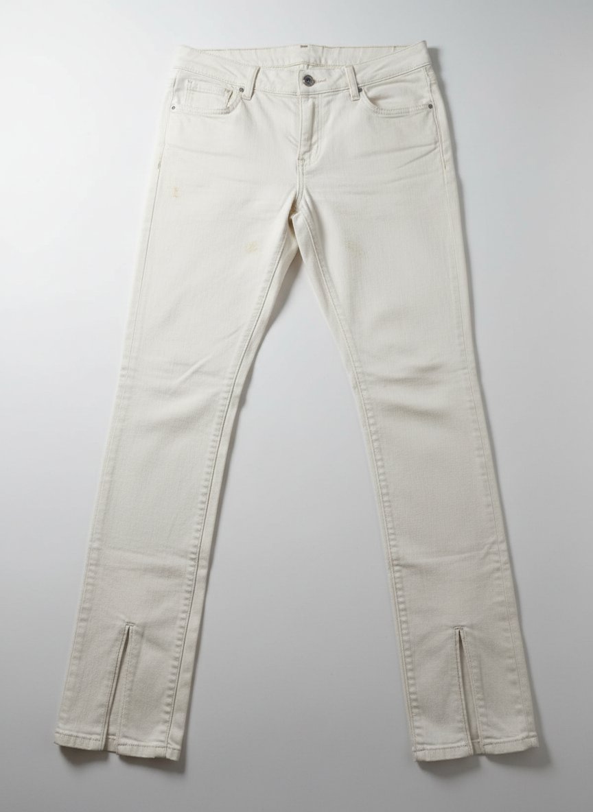 Jeans blanc taille 40 