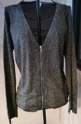 Gilet lamé taille xs