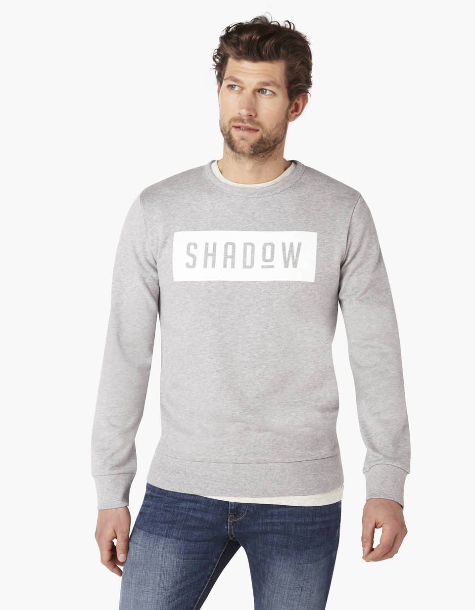 Pull gris shadow homme taille L 