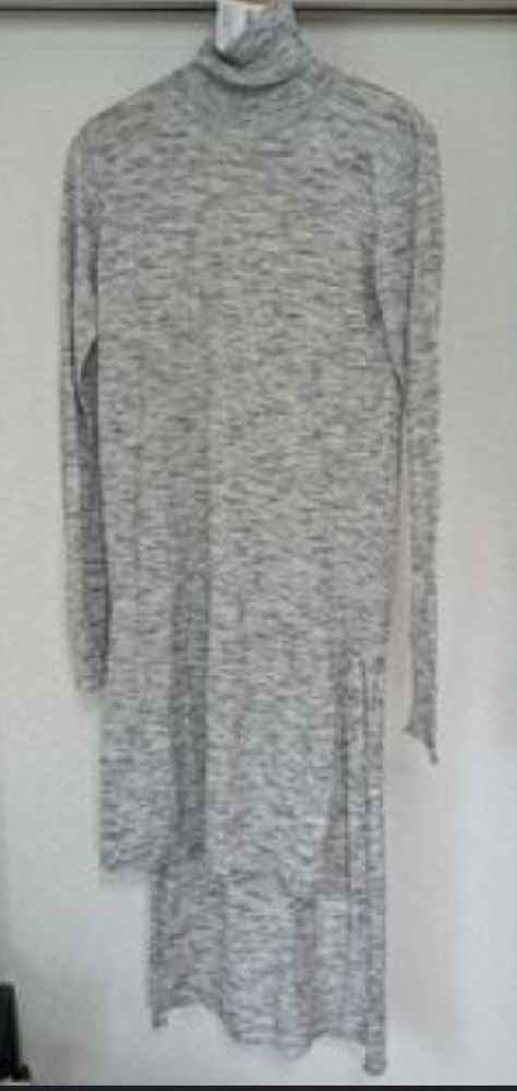 Robe knit Zara gris clair 