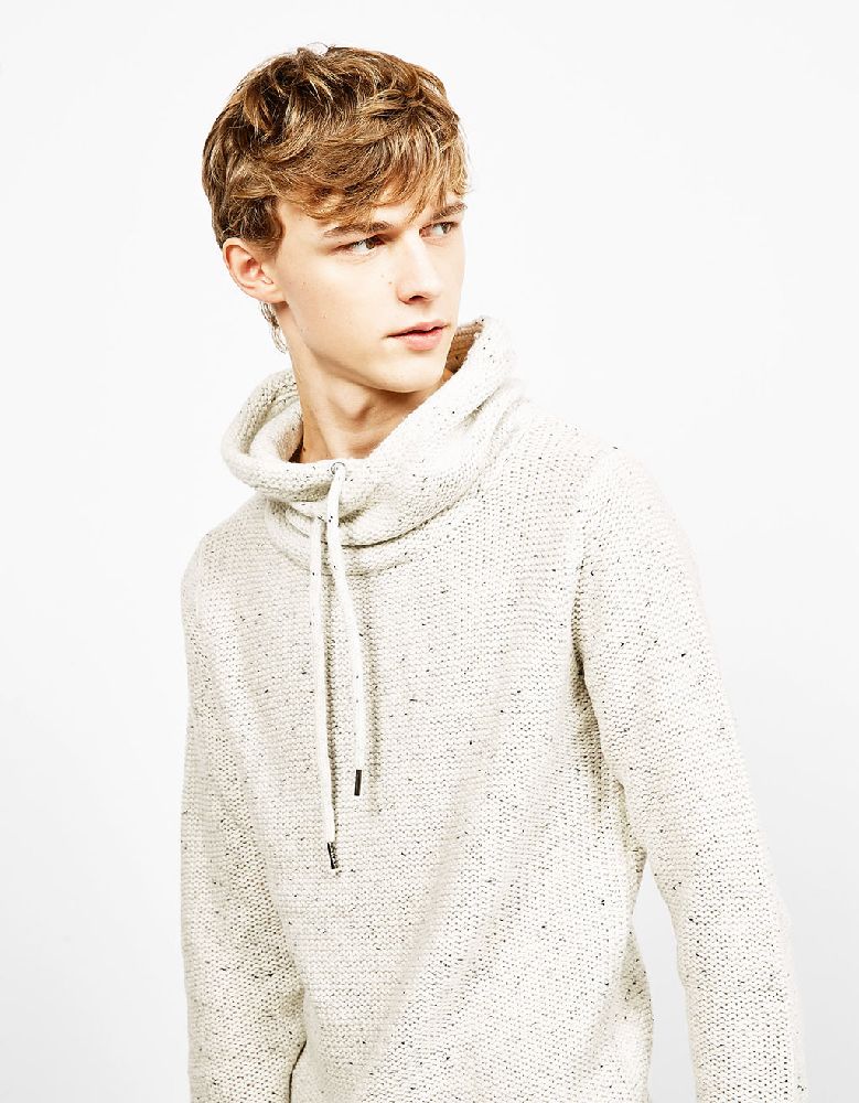 Pull long beige bershka taille S