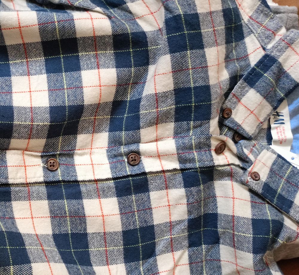 Chemise carreaux garçon 