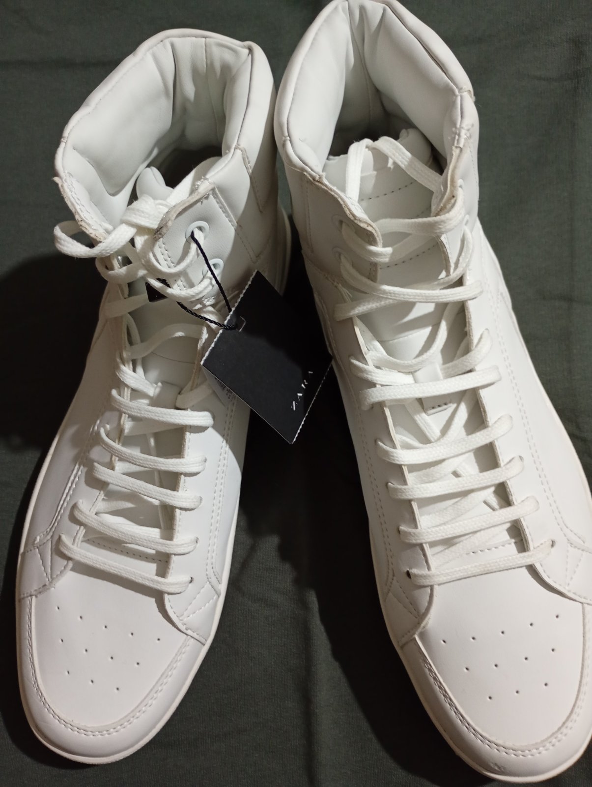 Bottines blanches homme pointure 43