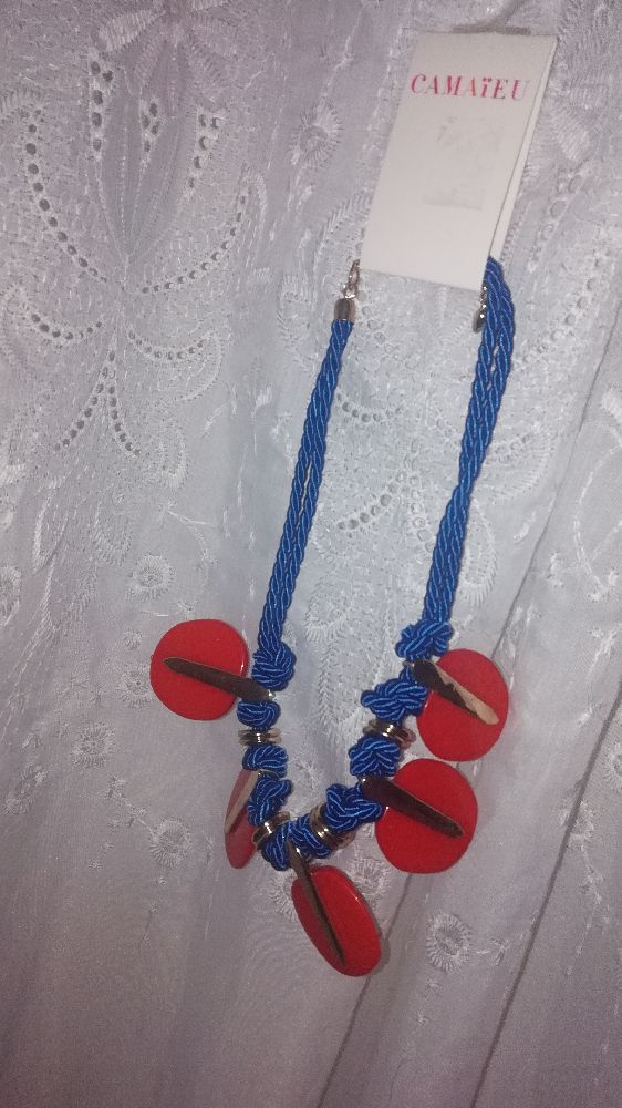 Collier African style couleur vif