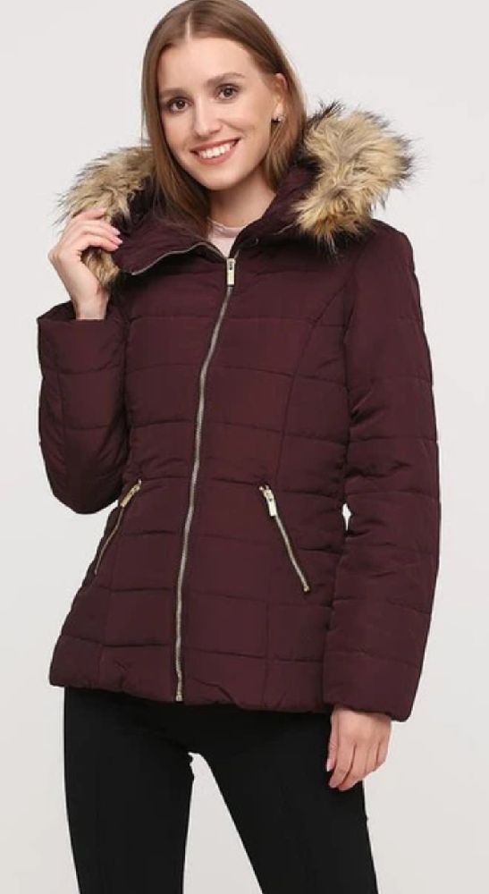 Manteau doudoune mauve H&m 