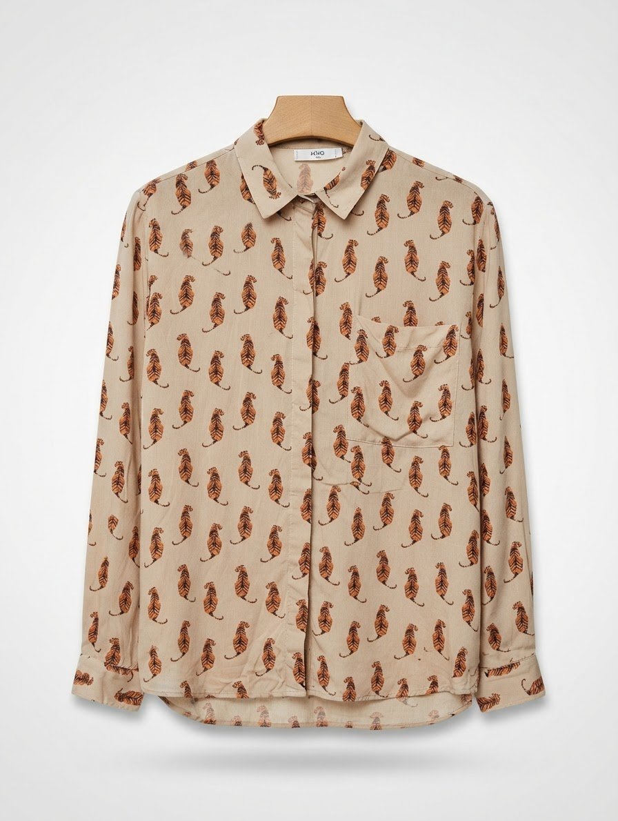 Chemise design🐅 taille M Mango