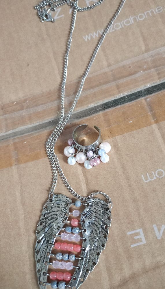 Lot Collier +bague small