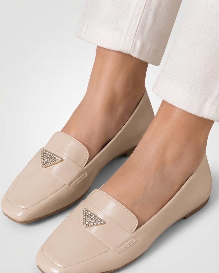 Mocassins joliesse – Beige chic & élégant