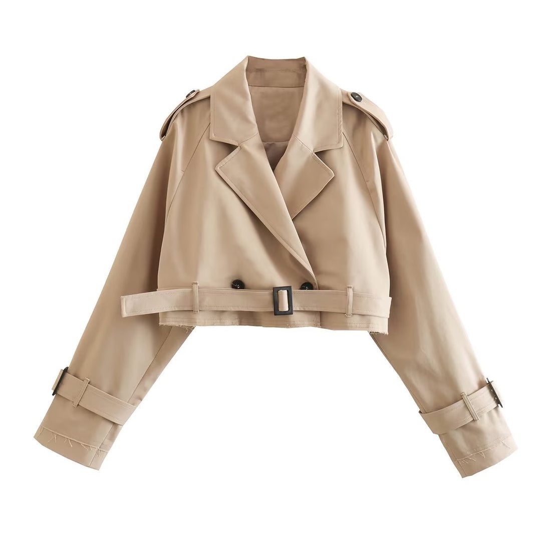Trench crème ultra chic 🤍