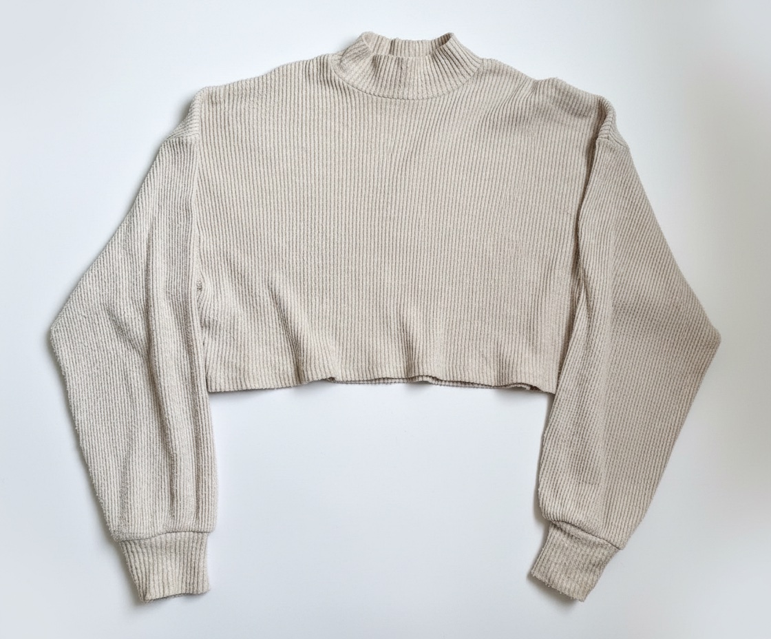 Crop top oversized