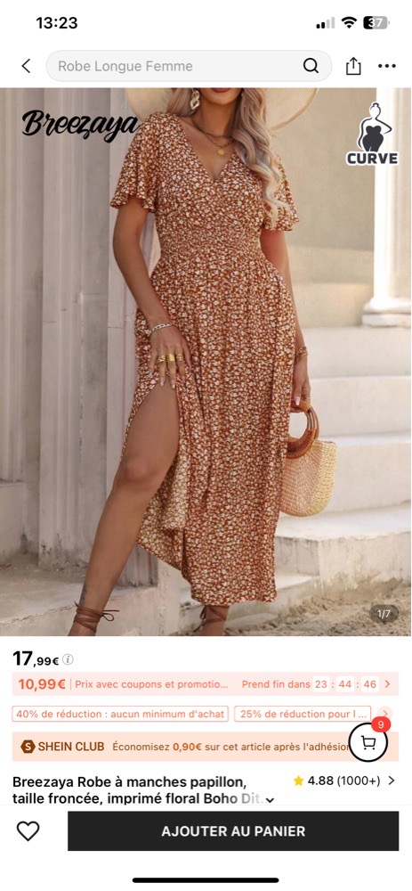 Robe shein 