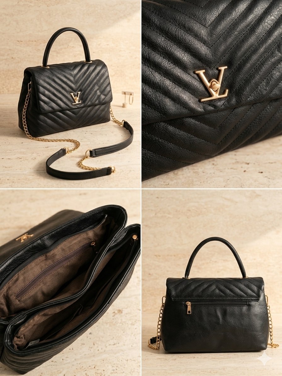 Sac à main noir 