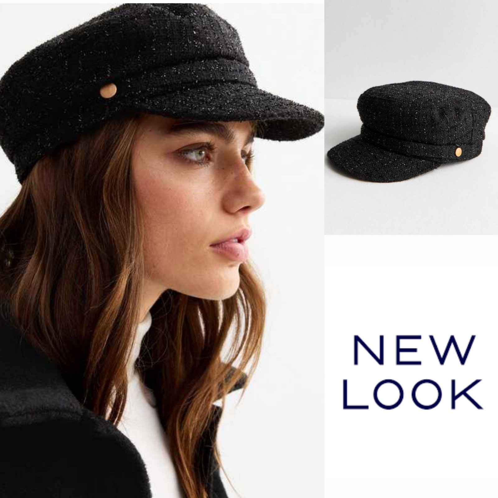 Chapeaux noir pour femmes 