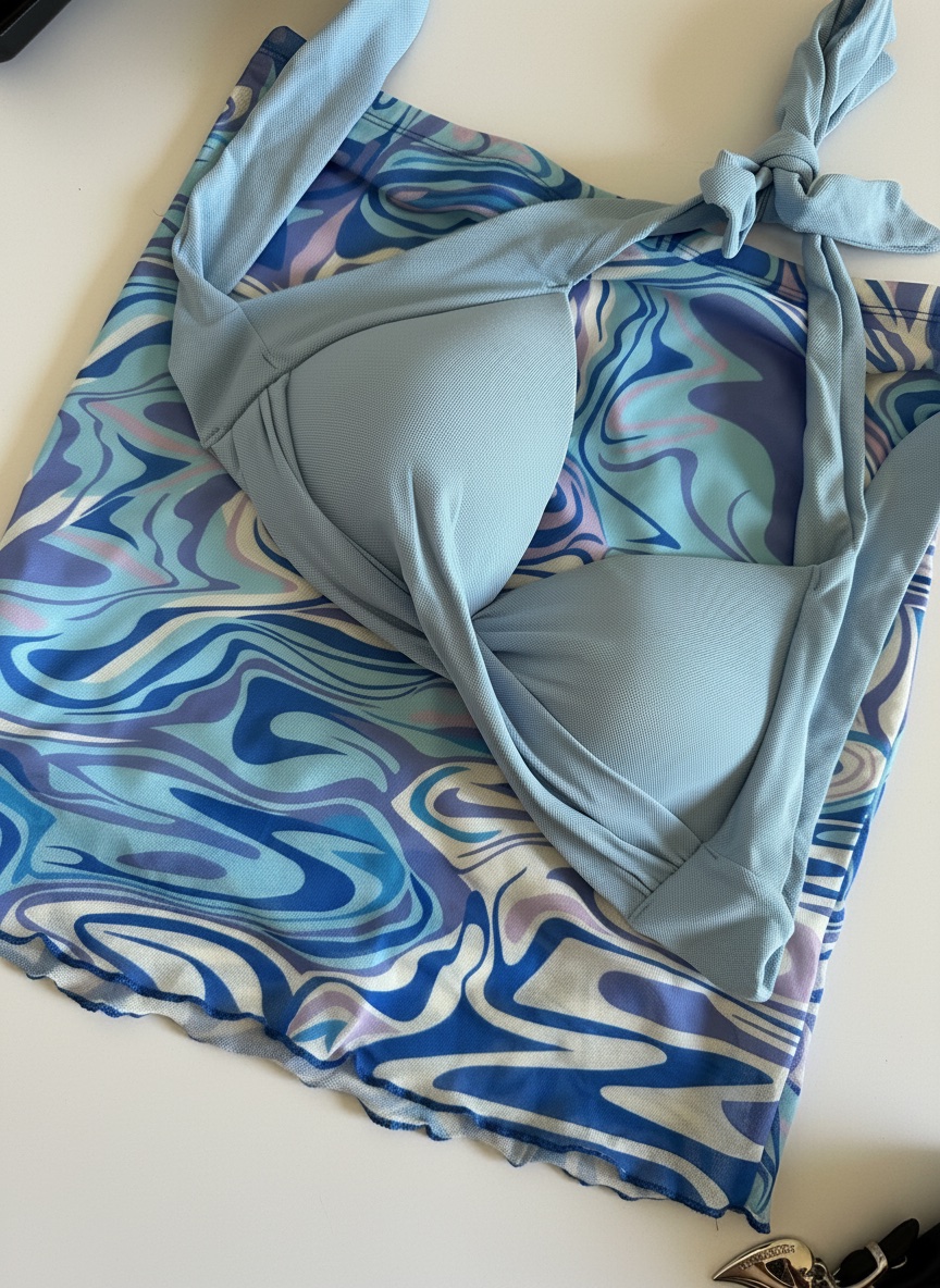 2 pièces maillot 💙🩵🤍