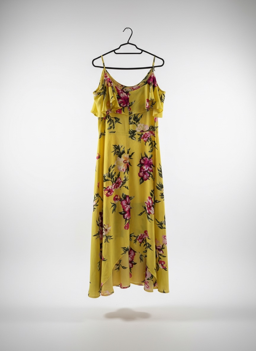 Robe longue multicolores
