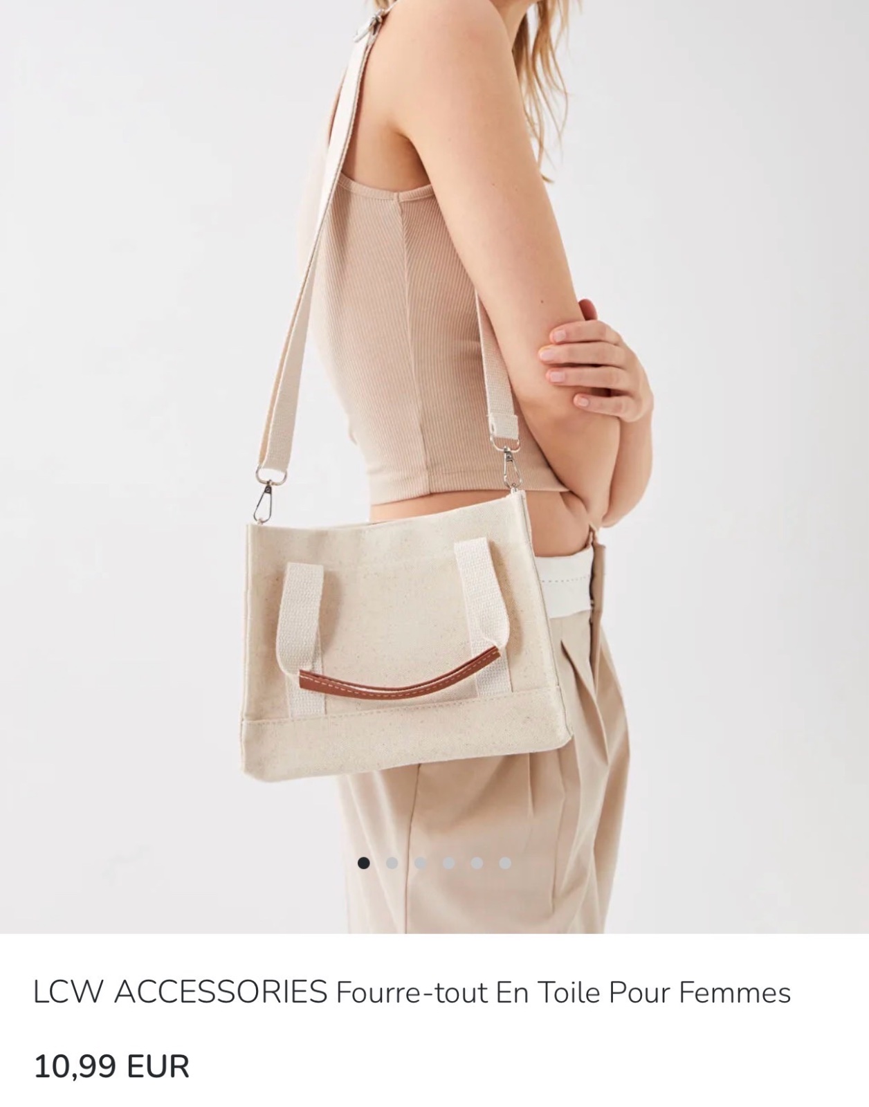Sac fourre-tout en toile