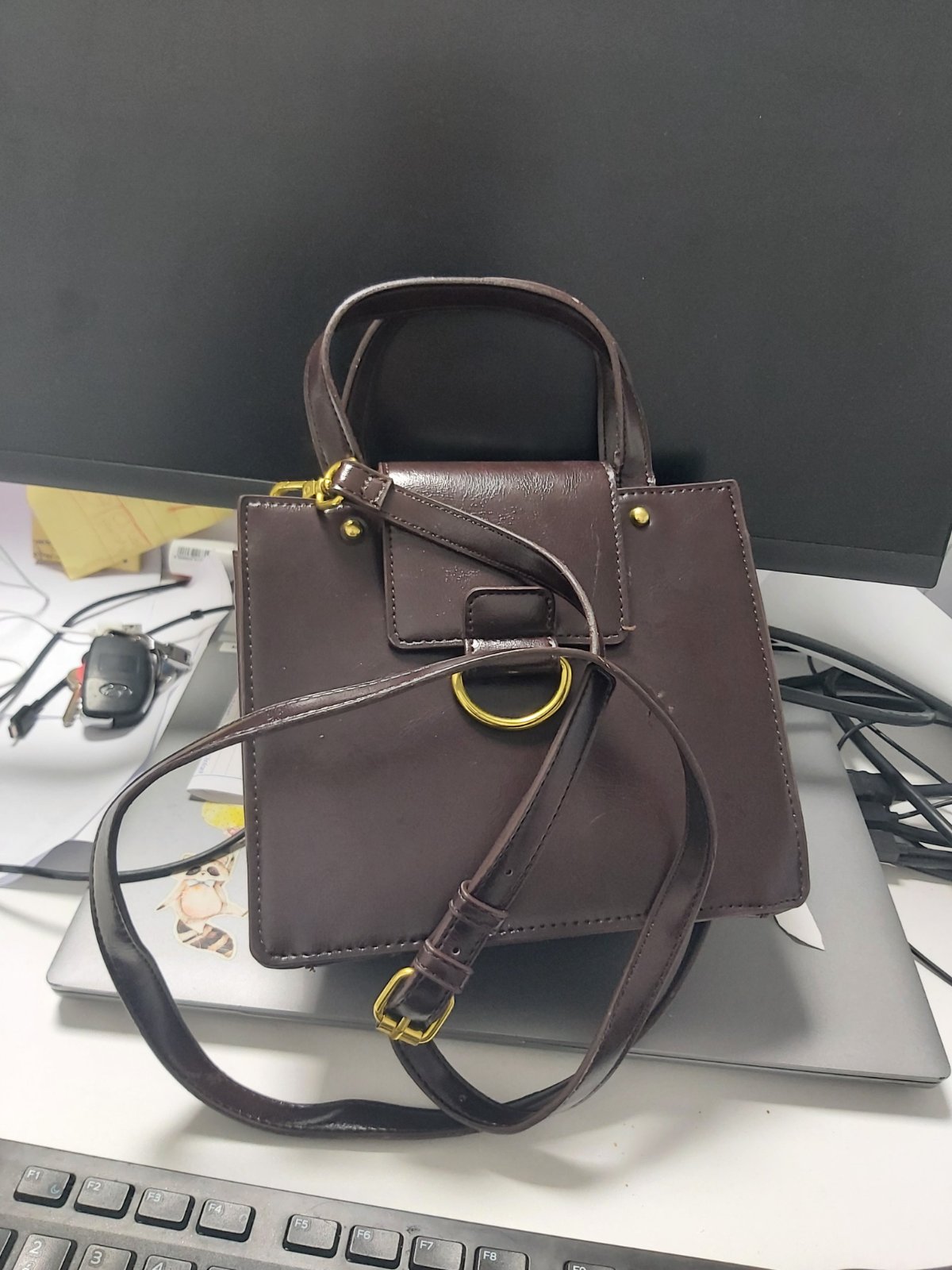 Sac a main cuir Kiabi en bon état