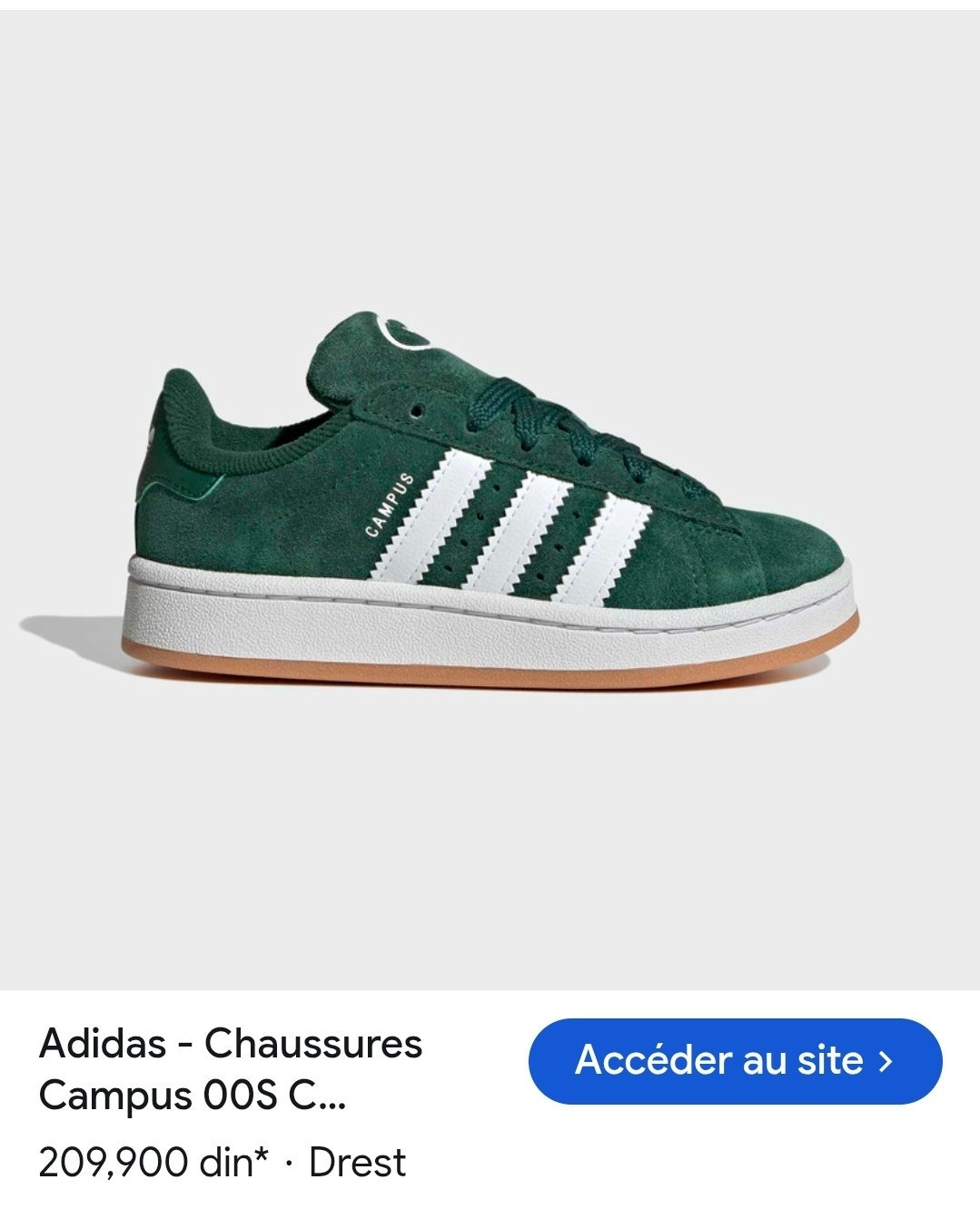 Basket adidas campus pt 33